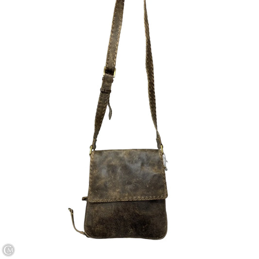 Crossbody Leather By Cmc, Size: Medium