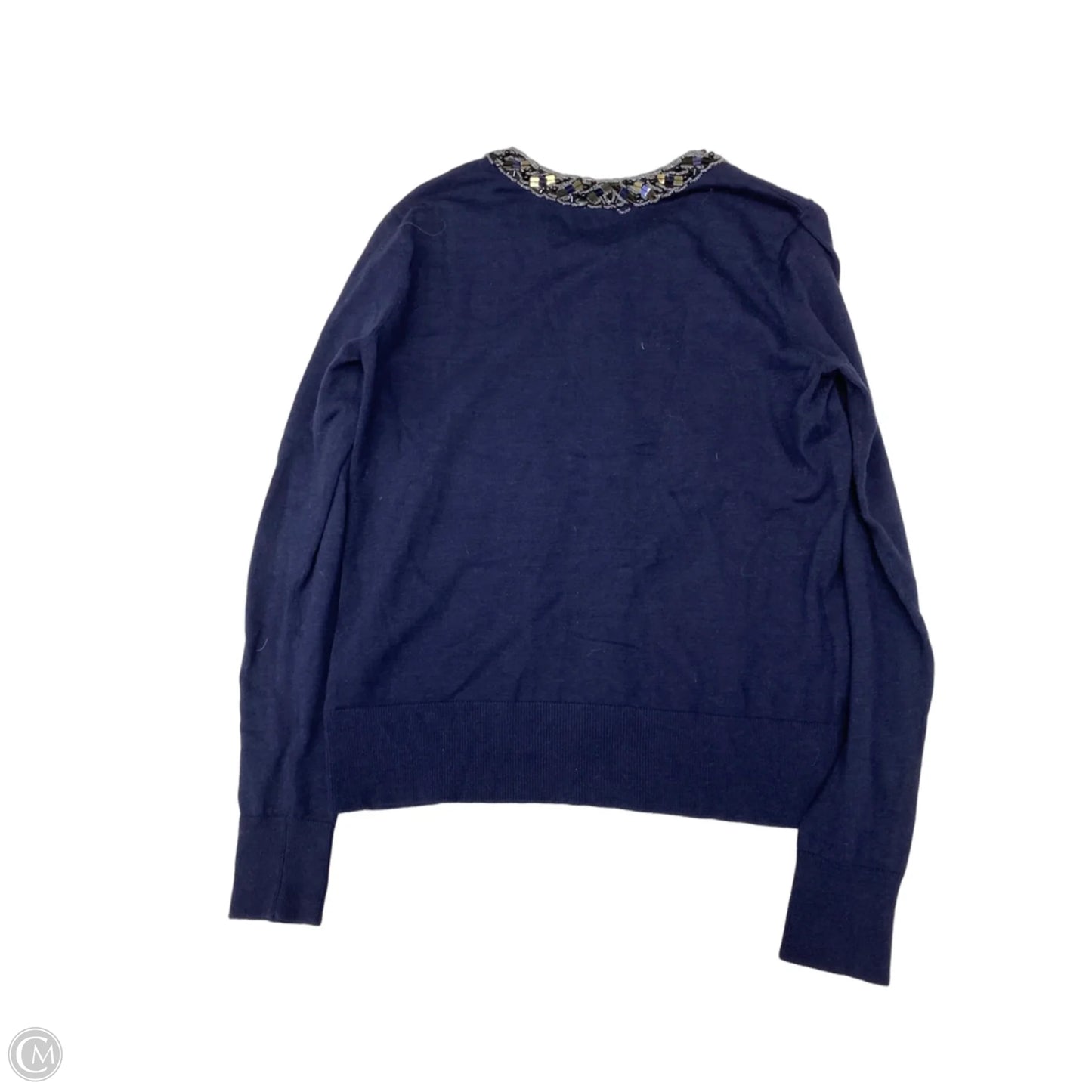 Sweater Cardigan By Cabi In Navy, Size: S