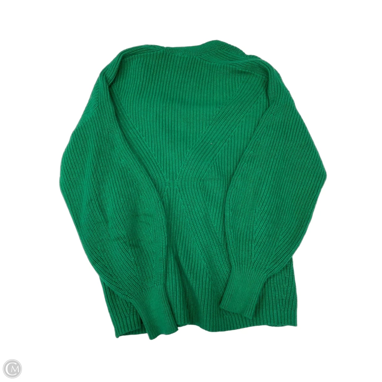 Sweater Cardigan By Cabi In Green, Size: S