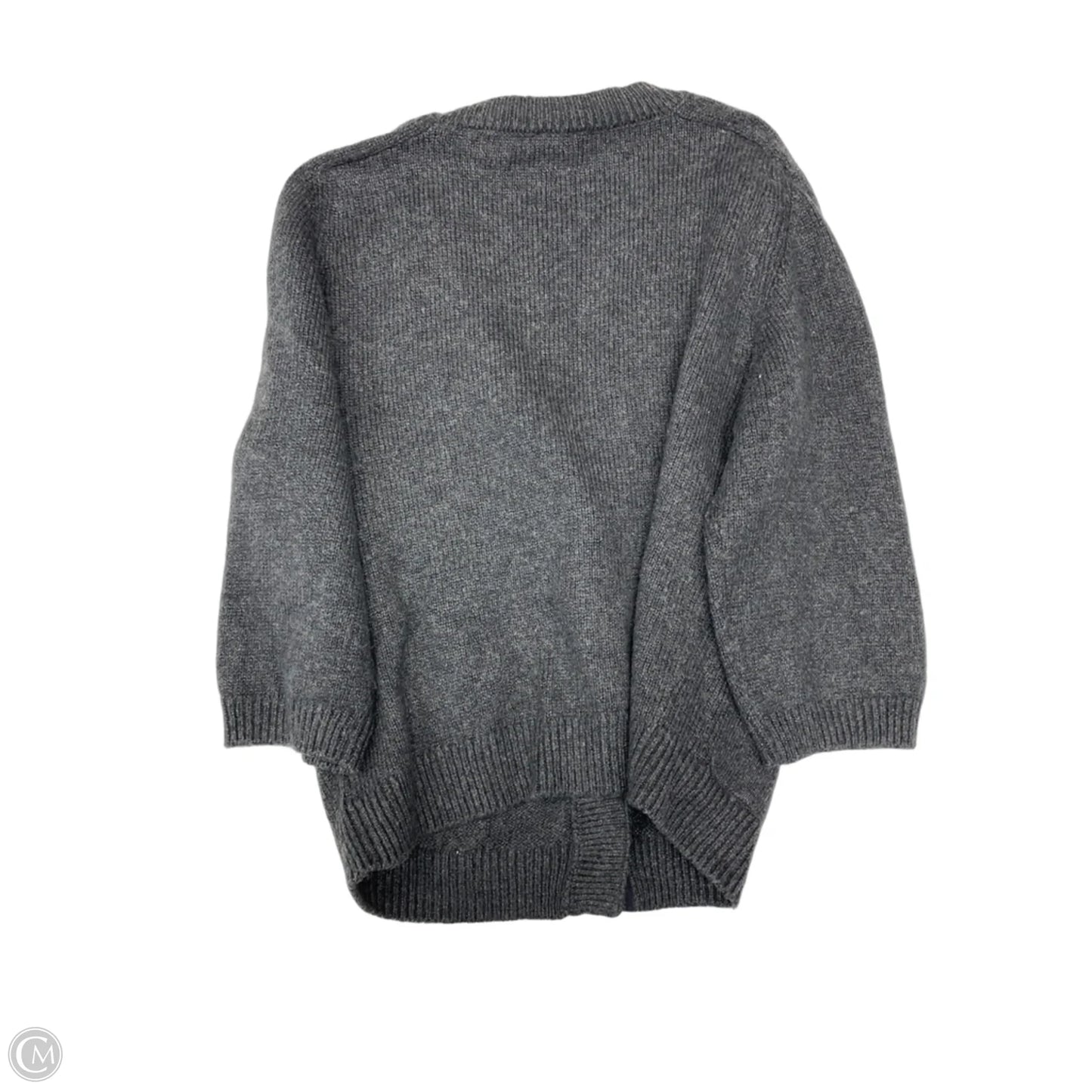 Sweater Cardigan By Cabi In Grey, Size: S