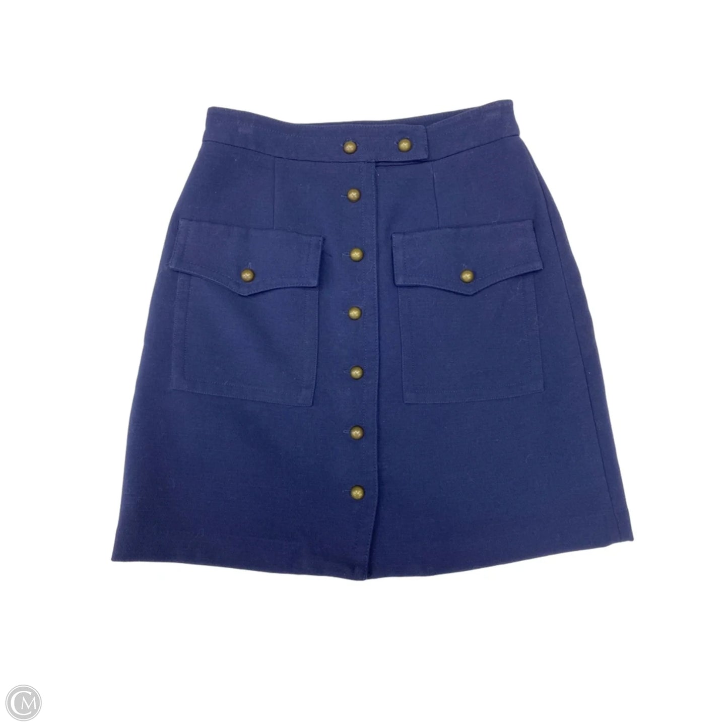 Skirt Mini & Short By Forever 21 In Navy, Size: 6