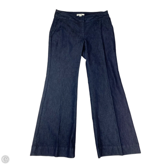 Jeans Wide Leg By Kenneth Cole In Blue Denim, Size: 8p