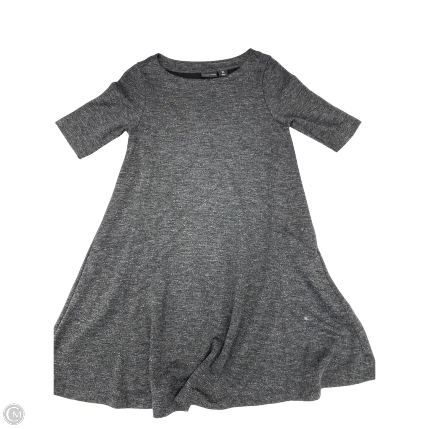 Dress Work By Adrienne Vittadini In Grey, Size: S