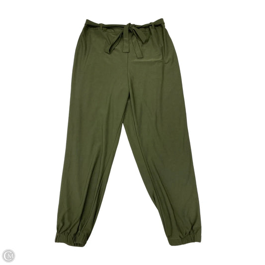 Pants Joggers By Clothes Mentor In Green, Size: L