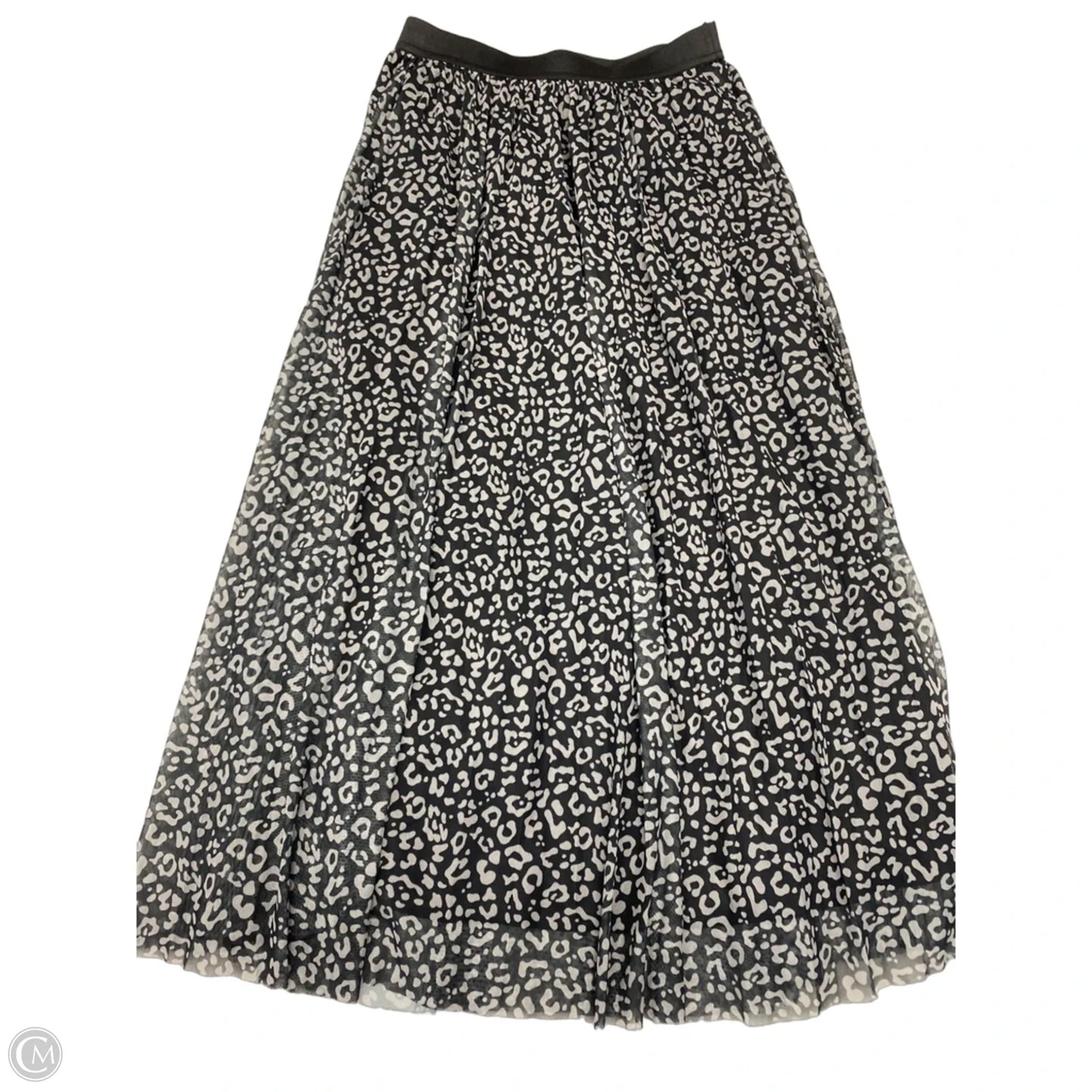 Skirt Maxi By Sincerely Jules In Black & Grey, Size: S