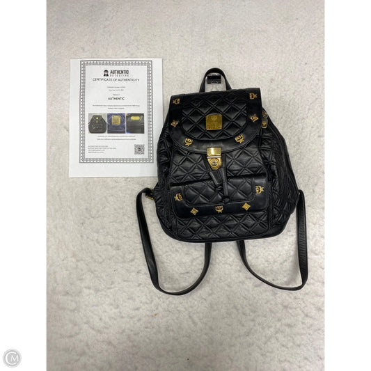Backpack Luxury Designer By Mcm, Size: Large