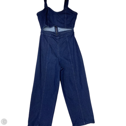 Overalls By Derek Heart In Blue Denim, Size: M
