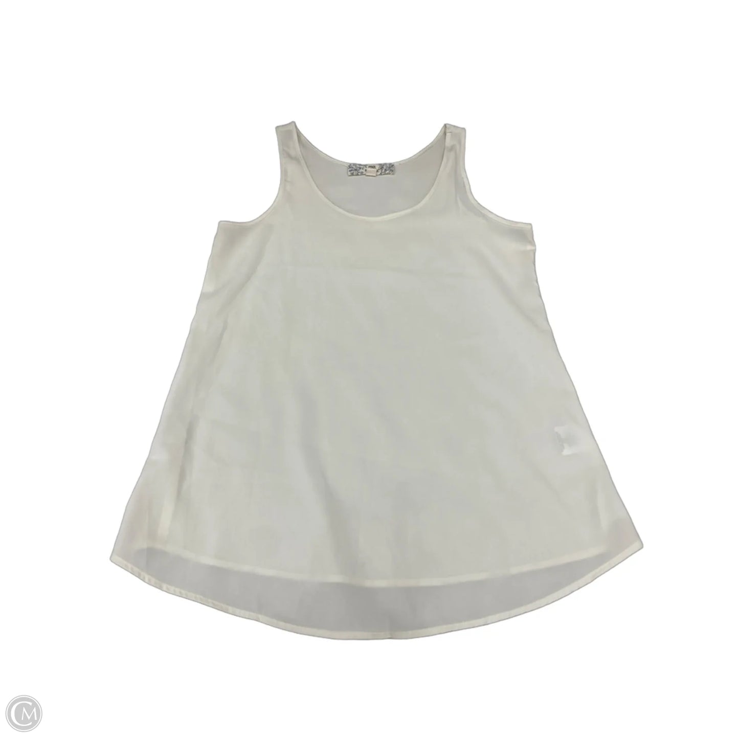 Blouse Sleeveless By Pink Republic In Ivory, Size: Xs
