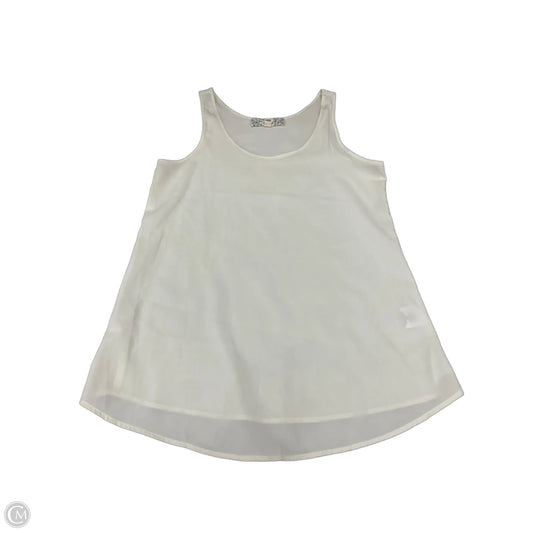 Blouse Sleeveless By Pink Republic In Ivory, Size: Xs