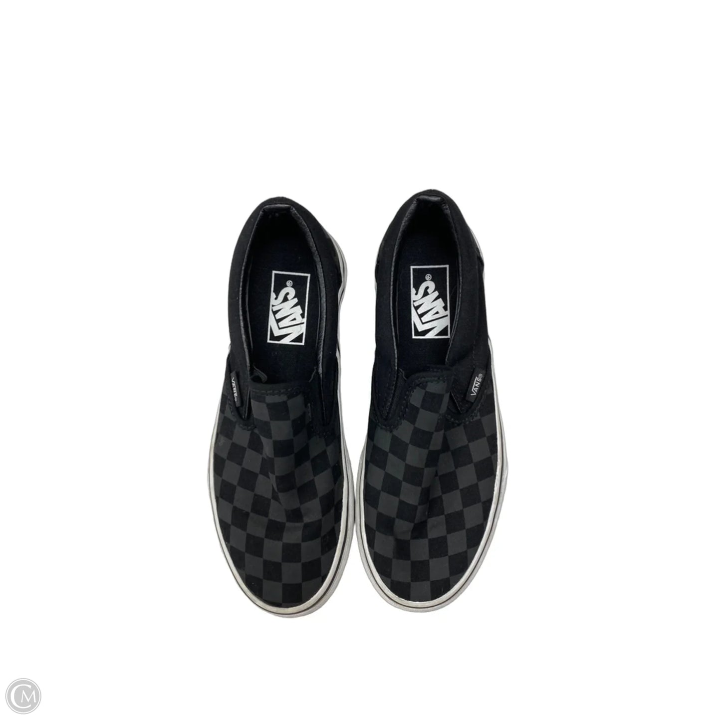 Shoes Sneakers By Vans In Black, Size: 6.5