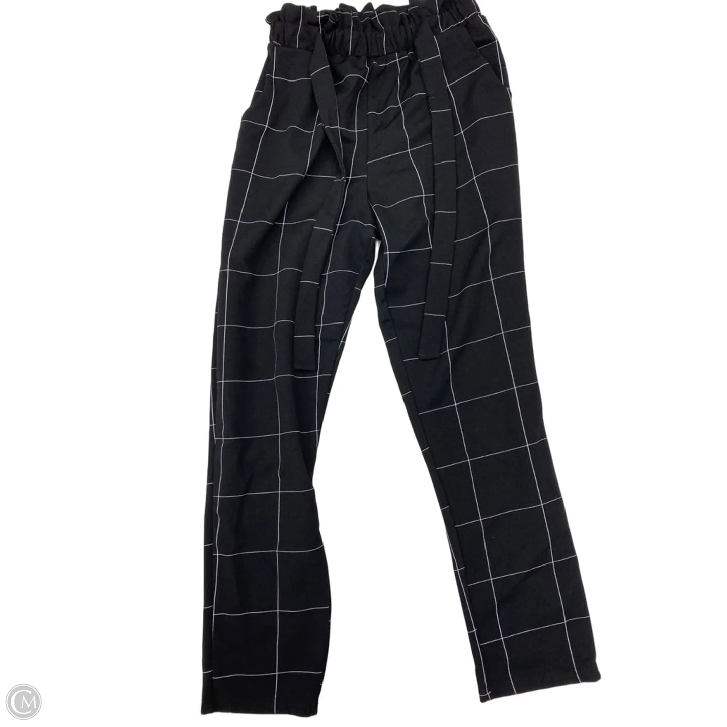 Pants Dress By Soho Apparel In Checkered Pattern, Size: M