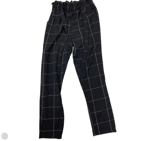 Pants Dress By Soho Apparel In Checkered Pattern, Size: M
