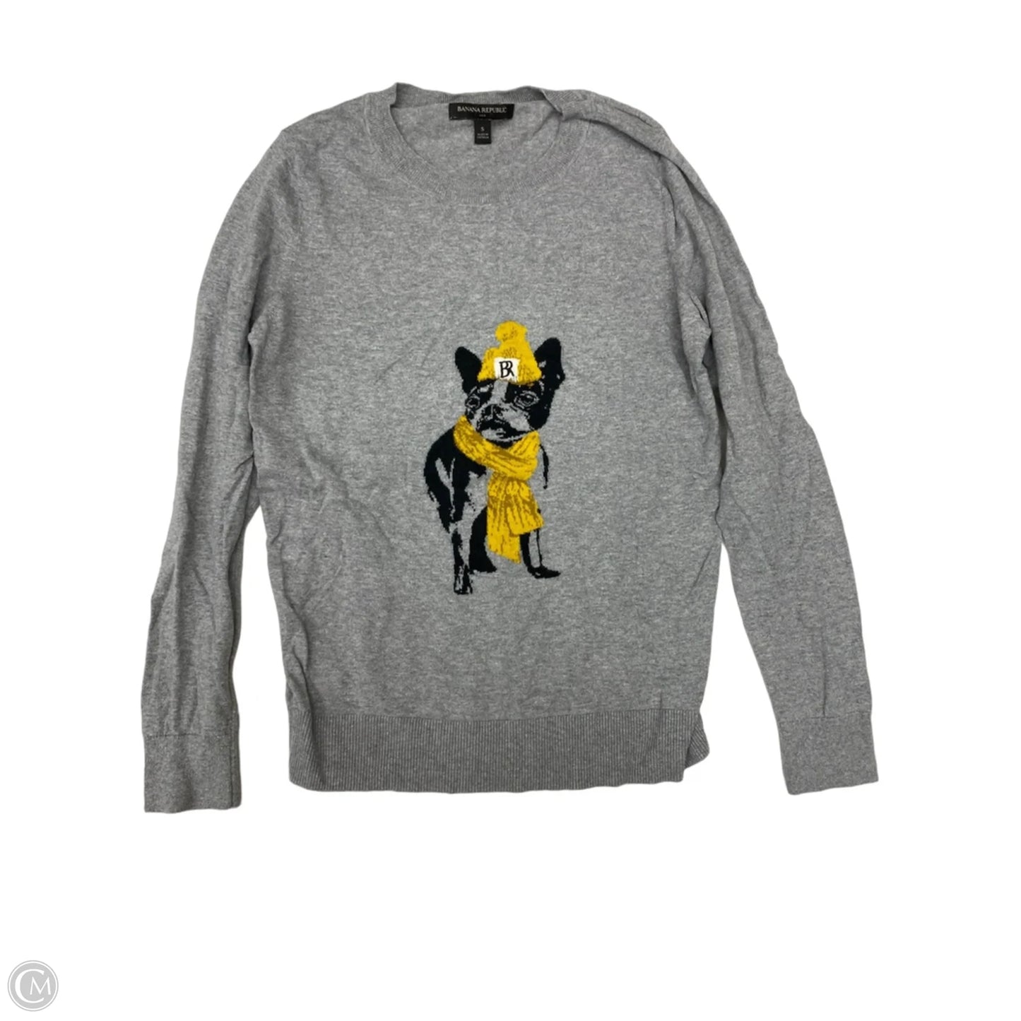 Sweater By Banana Republic In Grey, Size: S
