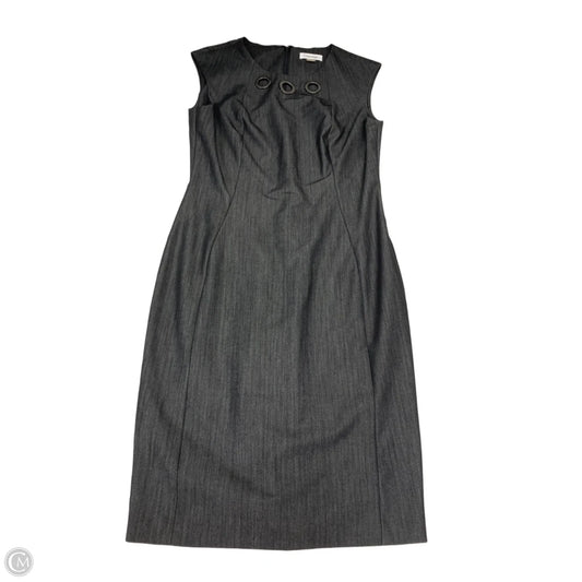 Dress Work By Calvin Klein In Black, Size: 4
