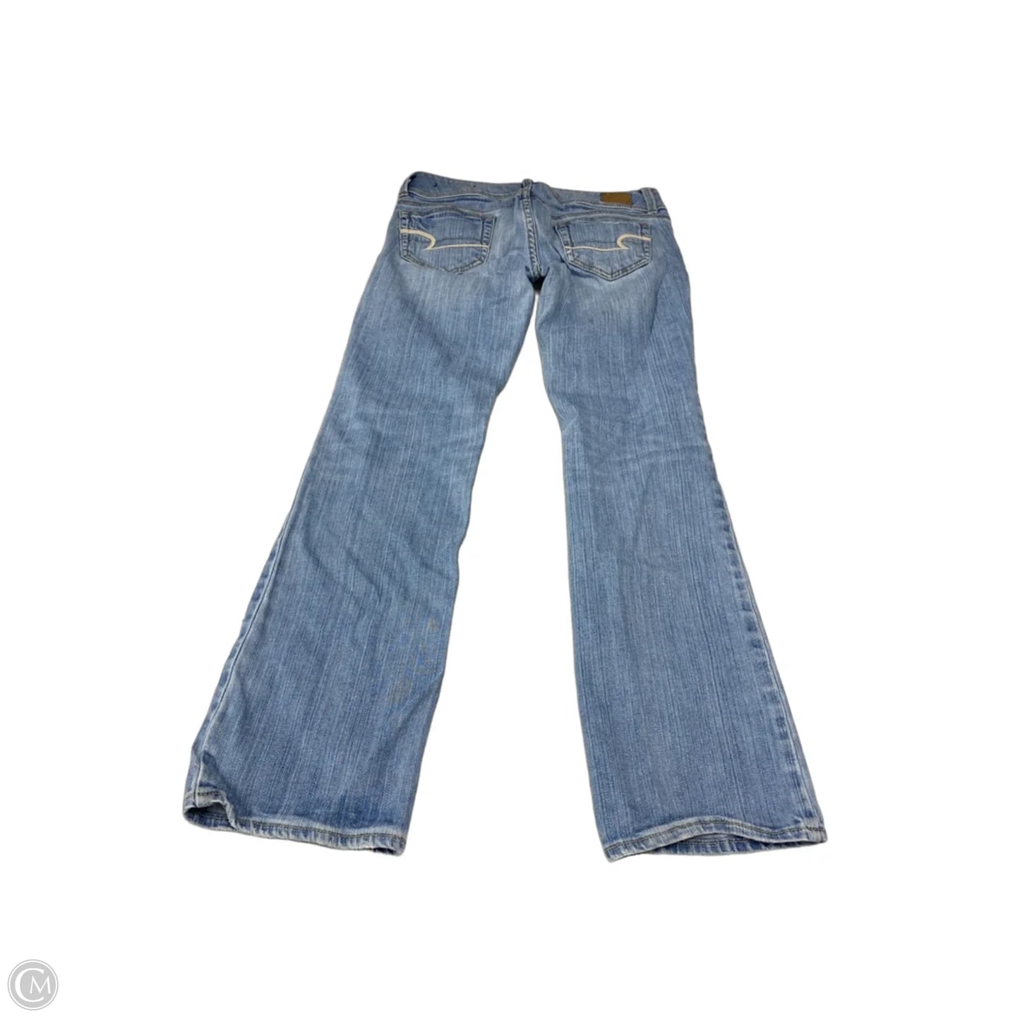 Jeans Boot Cut By American Eagle In Blue Denim, Size: 2