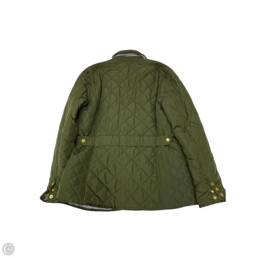 Jacket Puffer & Quilted By Crown And Ivy In Green, Size: M
