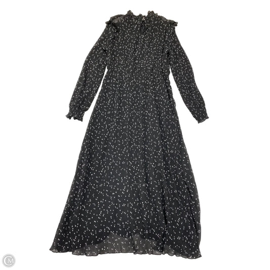 Dress Casual Midi By Zara In Polkadot Pattern, Size: Xs