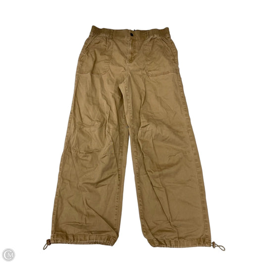 Pants Wide Leg By Celebrity Pink In Tan, Size: L