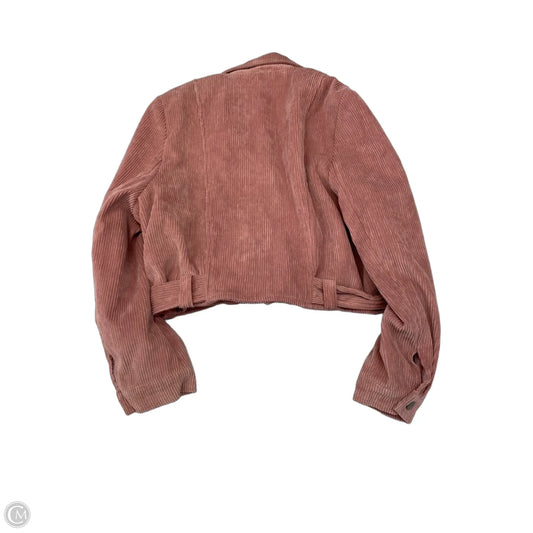 Jacket Moto By Nasty Gal In Pink, Size: M