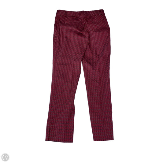 Pants Dress By Banana Republic In Black & Red, Size: 4