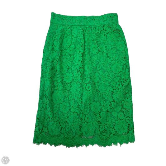 Skirt Midi By J. Crew In Green, Size: 0