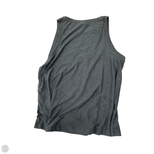 Athletic Tank Top By Athletic Works In Black, Size: L