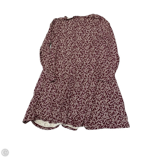 Dress Casual Short By Old Navy In Maroon, Size: L