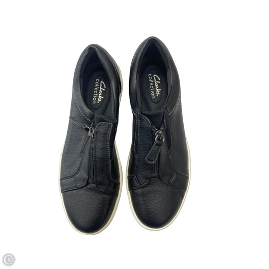 Shoes Sneakers By Clarks In Black, Size: 9.5