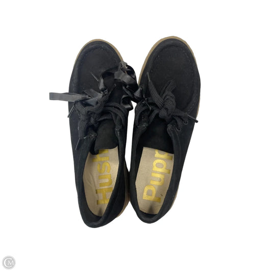 Shoes Heels Platform By Hush Puppies In Black, Size: 9.5