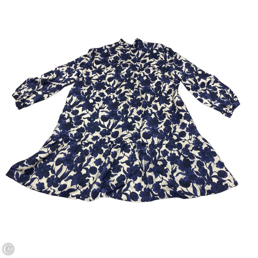 Dress Designer By Tuckernuck In Blue & Cream, Size: Xl