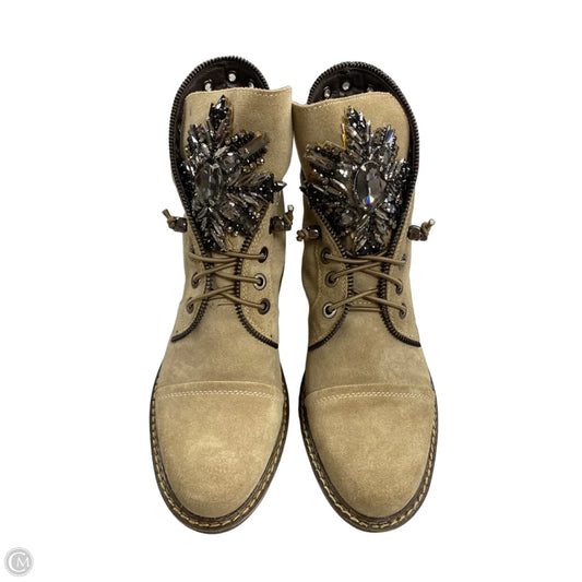 Boots Combat By Vince Camuto In Tan, Size: 10
