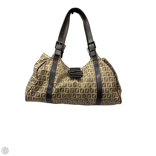 Handbag Luxury Designer By Fendi, Size: Large