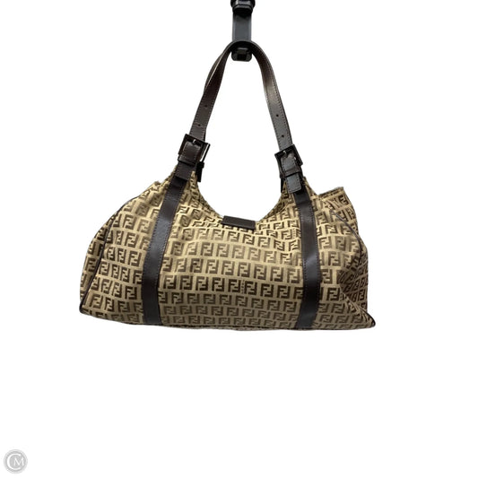 Handbag Luxury Designer By Fendi, Size: Large