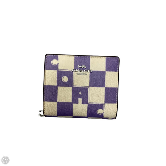 Wallet Designer By Coach, Size: Small