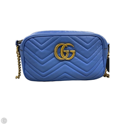 Crossbody Luxury Designer By Gucci, Size: Medium