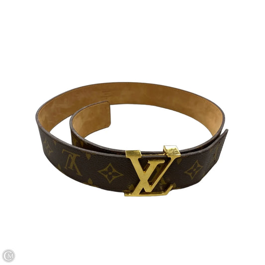 Belt Luxury Designer By Louis Vuitton, Size: