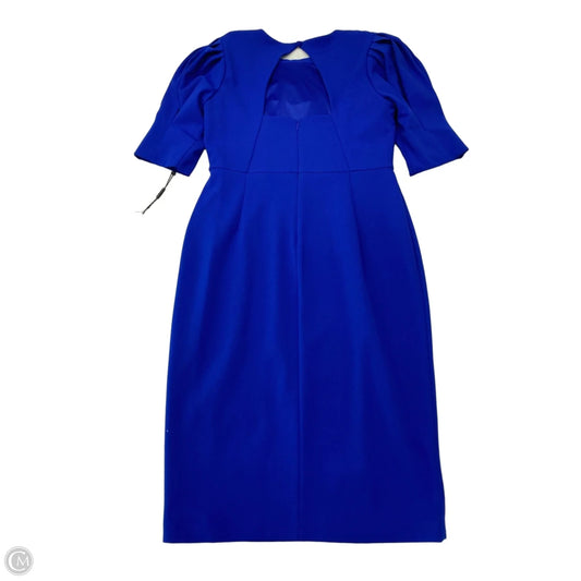 Dress Work By Calvin Klein In Blue, Size: 6