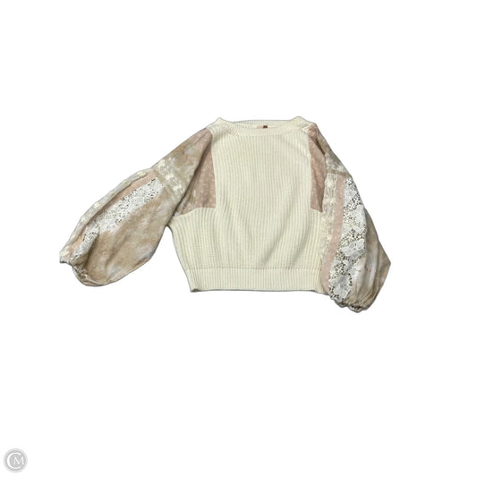 Sweater By Pilcro In Ivory, Size: M