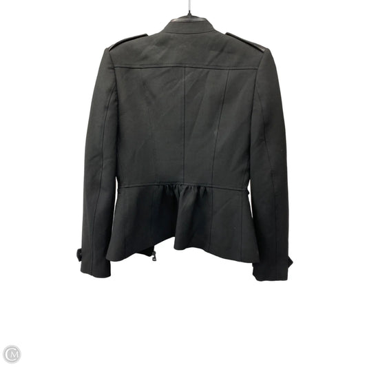 Jacket Luxury Designer By Burberry In Black, Size: Xs