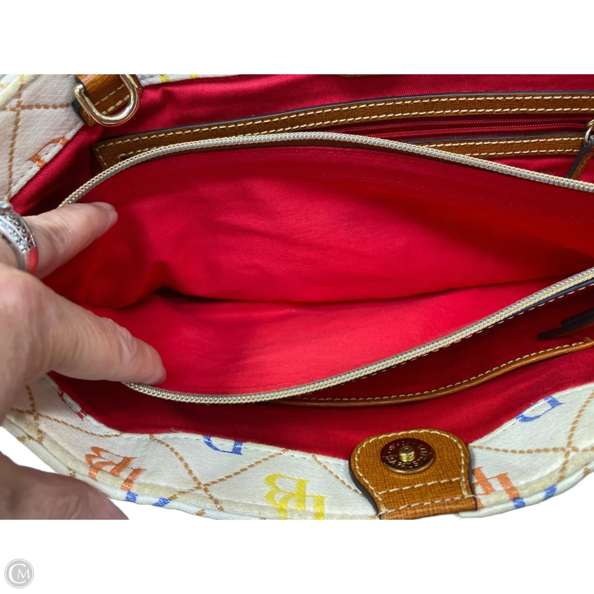 Tote Designer By Dooney And Bourke, Size: Medium