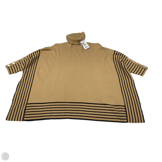 Sweater By Limited In Black & Cream, Size: 1x