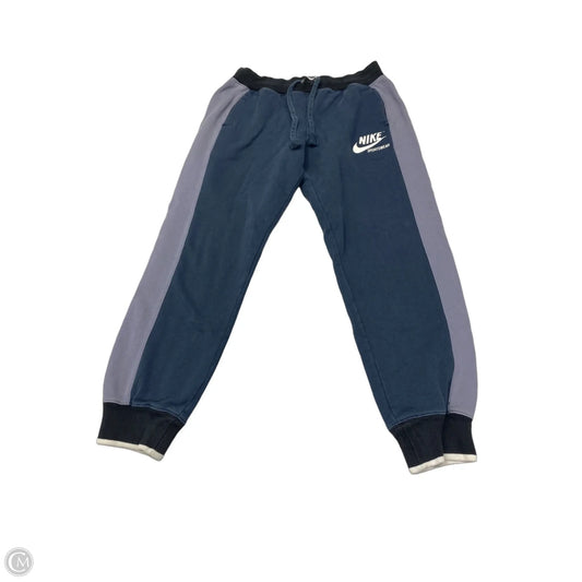 Athletic Pants By Nike Apparel In Blue, Size: M