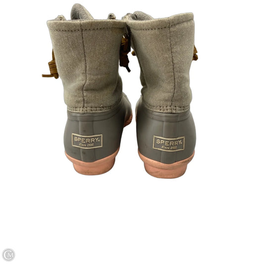 Boots Rain By Sperry In Grey, Size: 7