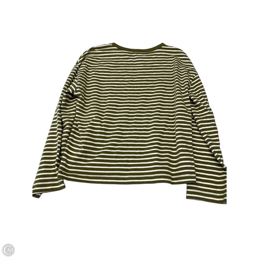 Top Long Sleeve By Sundry In Striped Pattern, Size: Xs