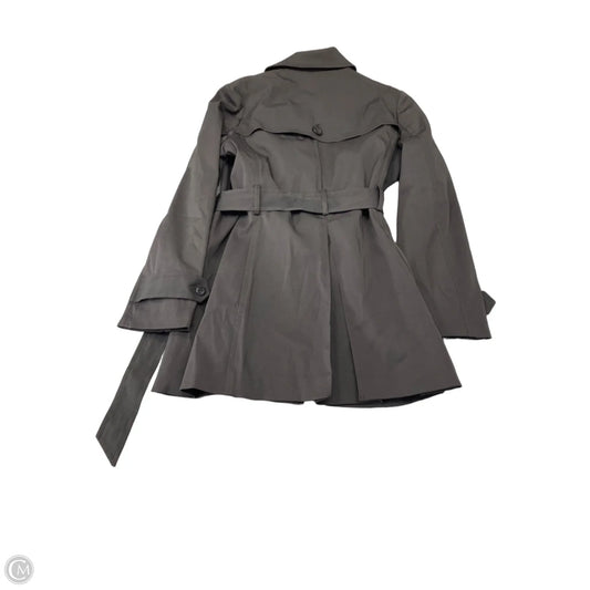 Coat Trench Coat By Ab Studio In Brown, Size: M