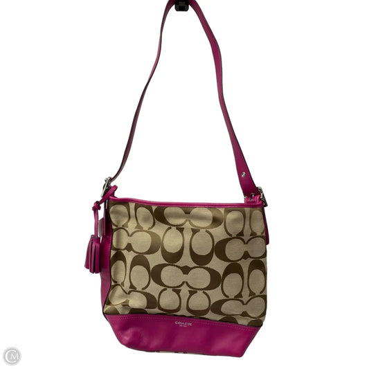 Crossbody Designer By Coach, Size: Large