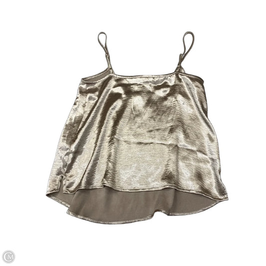 Top Sleeveless By Old Navy In Gold, Size: M