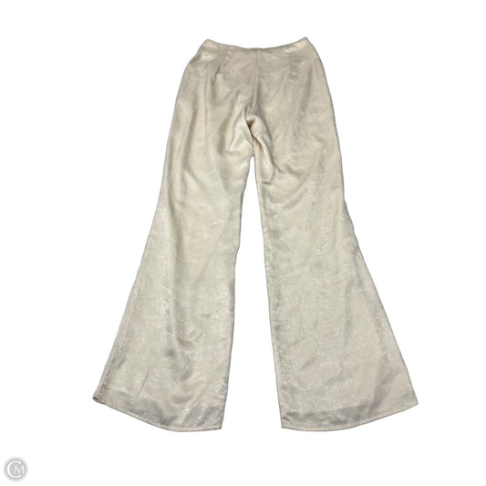 Pants Wide Leg By Kittenish In Cream, Size: M