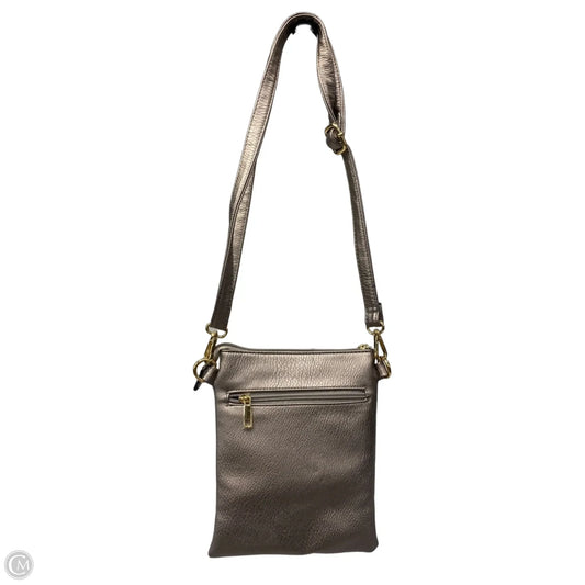 Crossbody Leather By Clothes Mentor, Size: Medium