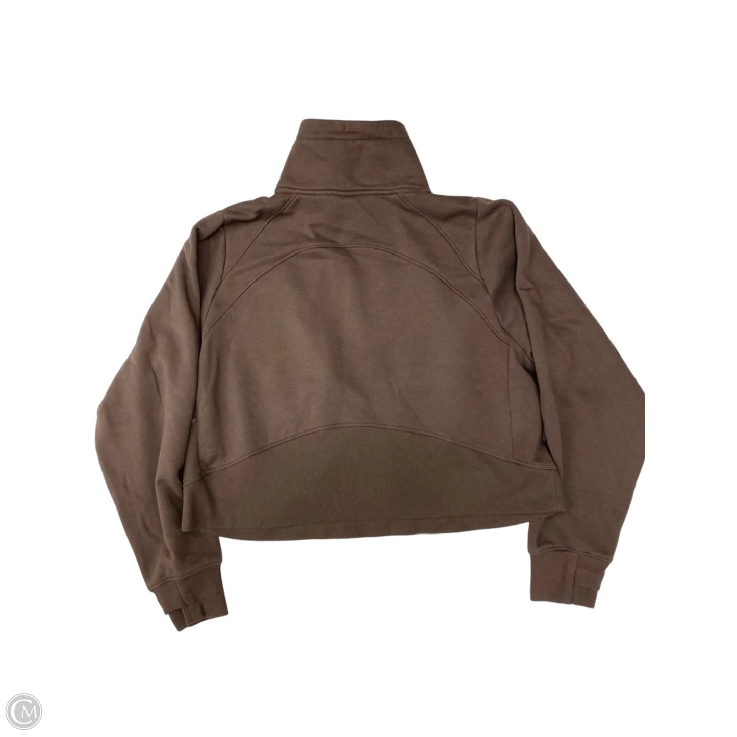 Athletic Sweatshirt Collar By All In Motion In Brown, Size: L